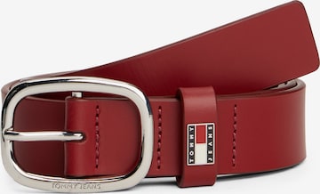 Ceinture Tommy Jeans en rouge : devant