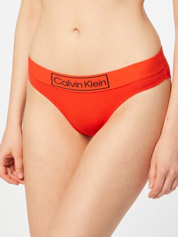 Calvin Klein Underwear Slip in Red: front