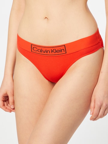 Calvin Klein Underwear Трусы-слипы в Красный: спереди