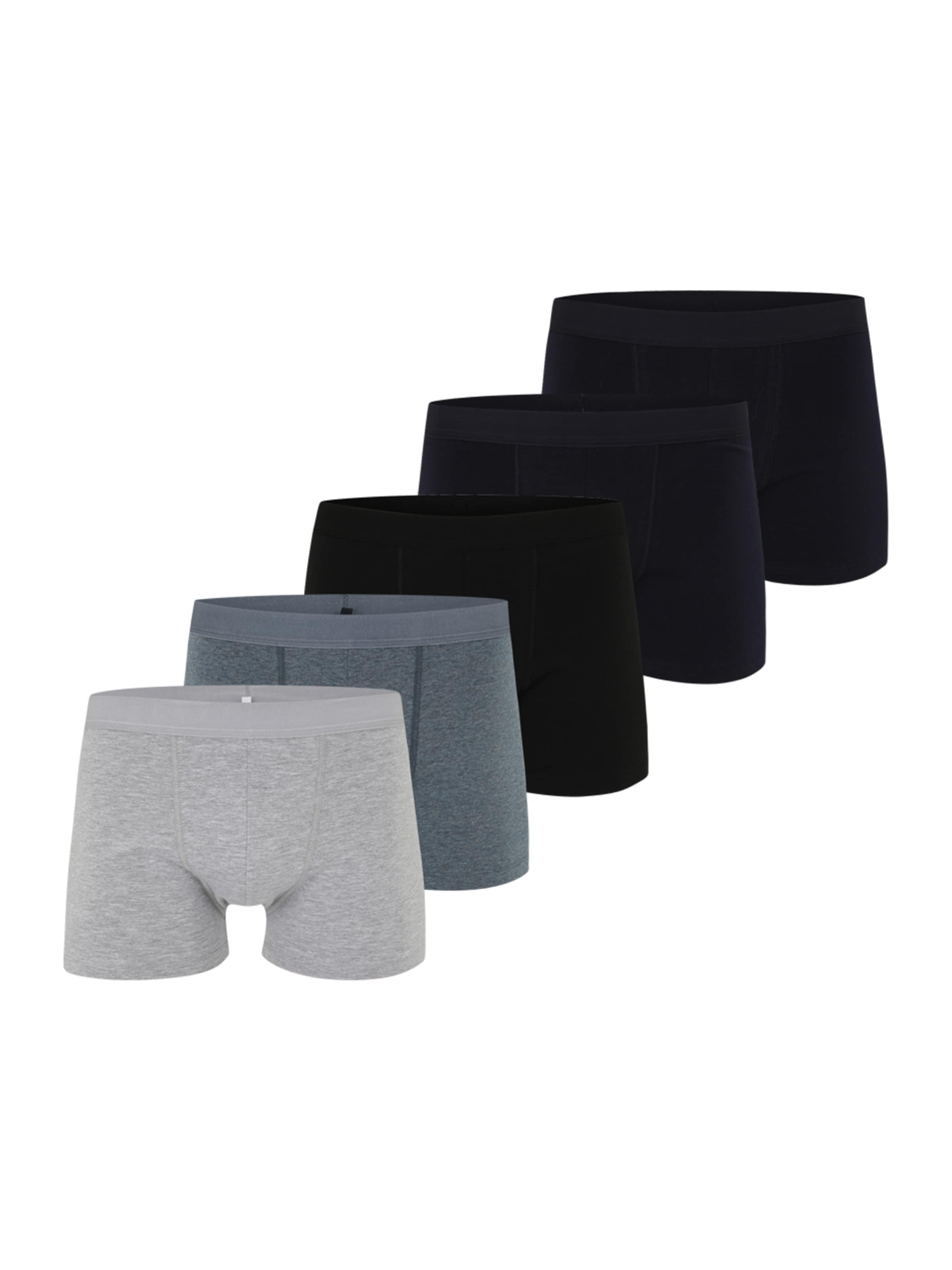 ABOUT YOU Boxer shorts 'Falk' in Blue: front