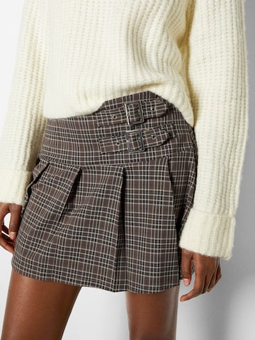 Bershka Skirt in Grey