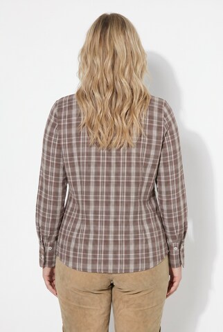 Ulla Popken Blouse in Bruin