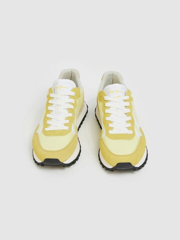 Sneaker bassa 'BRIT' di Pepe Jeans in giallo