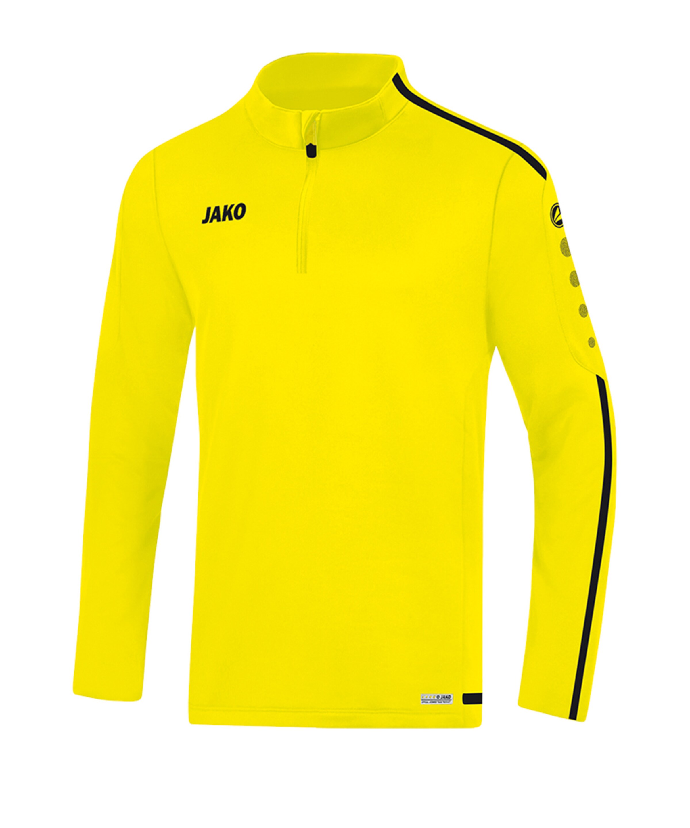 JAKO Athletic Sweatshirt in Yellow: front
