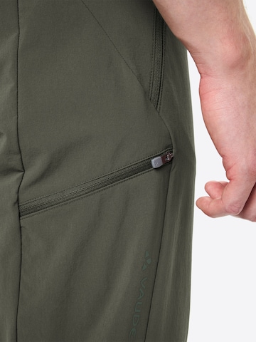 VAUDE Regular Outdoor trousers 'Farley' in Green