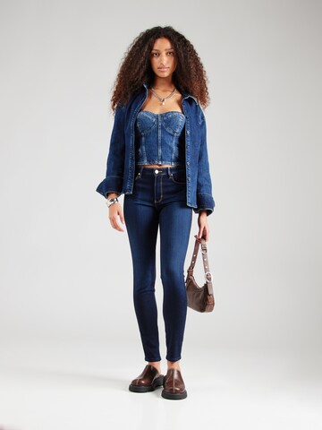 GUESS Skinny Jeans in Blauw