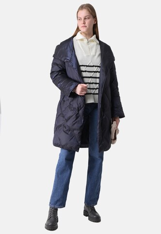 Manteau d’hiver baronia en bleu