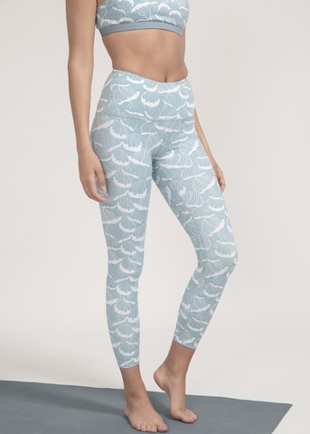 Boochen Skinny Leggings in Blau: predná strana