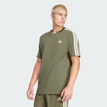 ADIDAS SPORTSWEAR Функционална тениска 'Essentials' в зелено: отпред
