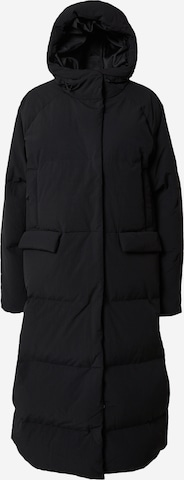 ADIDAS SPORTSWEAR Pitkä takki ulkoiluun 'Big Baffle' värissä musta: edessä