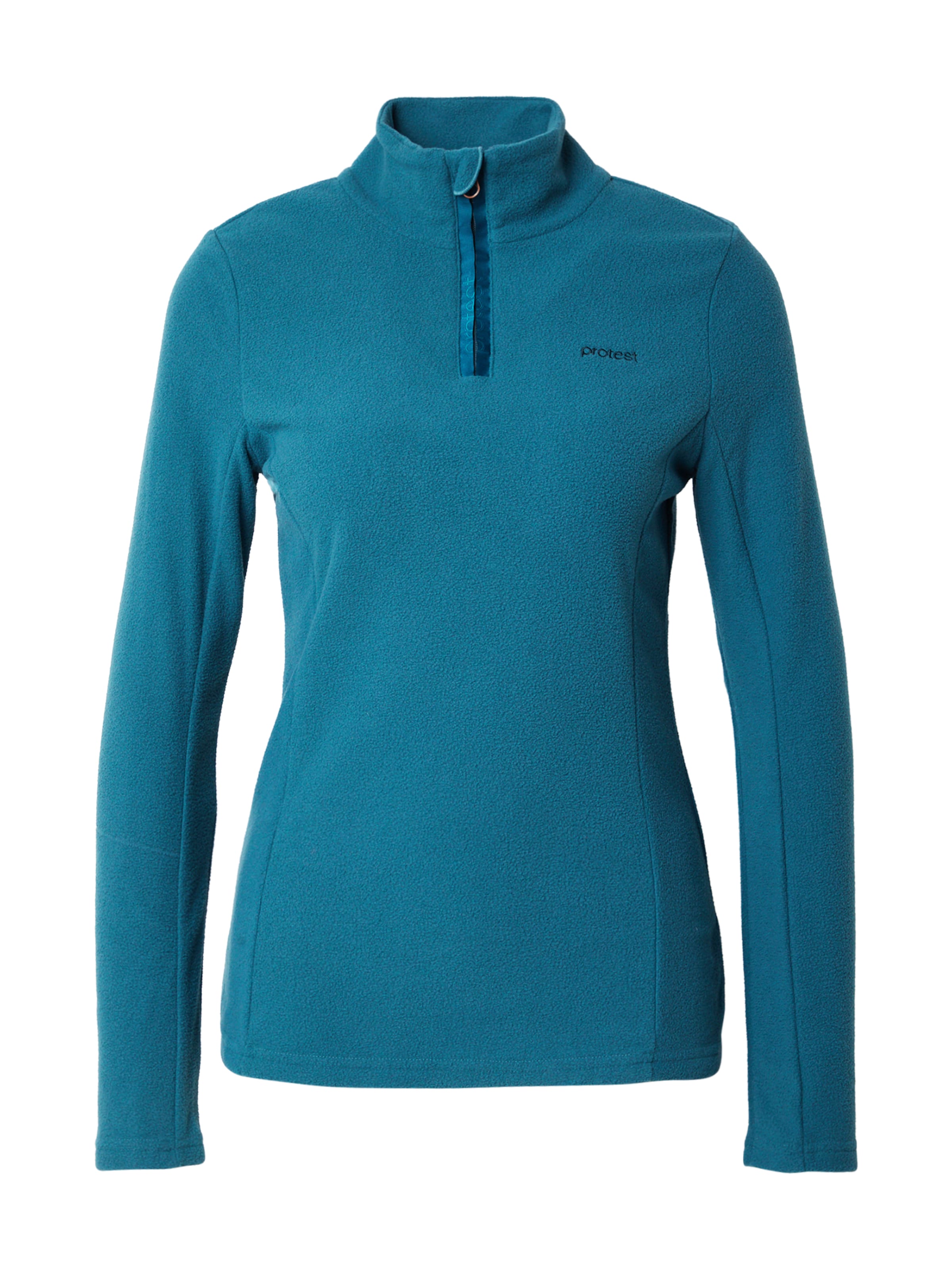 PROTEST Αθλητική μπλούζα φούτερ σε μπλε: μπροστά