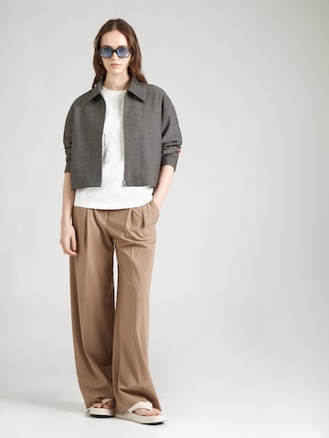 VILA Shirt 'VIMONIE FLORAL' in White