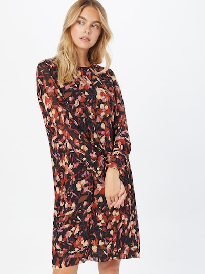 Rochie tip bluză 'ELMO' CINQUE pe galben pastel / portocaliu închis / rosé / roșu / negru, Vizualizare model