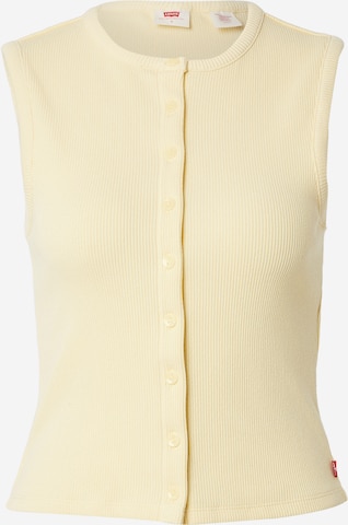 geltona LEVI'S ® Palaidinė be rankovių 'RORY': priekis