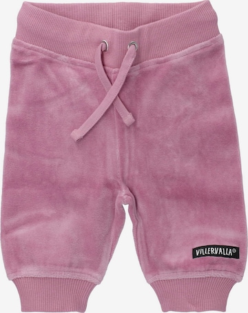 Villervalla Regular Pants in Pink: front