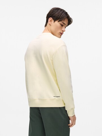 Karl Lagerfeld Μπλούζα φούτερ 'Villa La Vigie' σε μπεζ