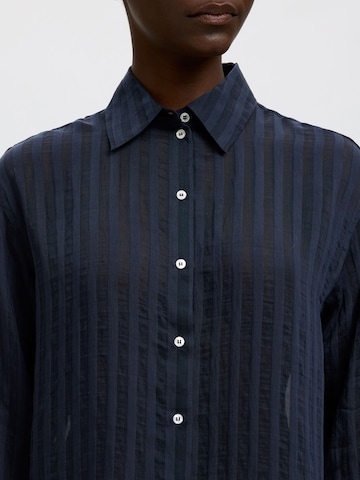 SELECTED - Blusa en azul