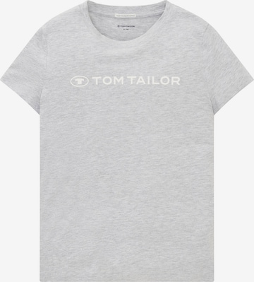 TOM TAILOR Shirt in Grey: front