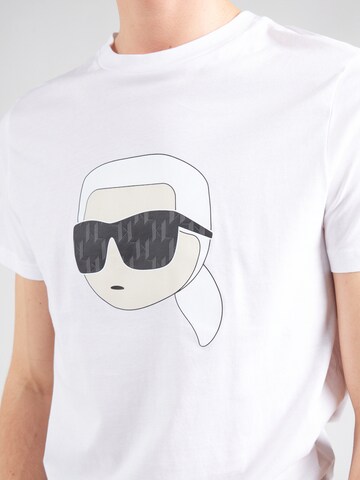 Maglietta di Karl Lagerfeld in bianco