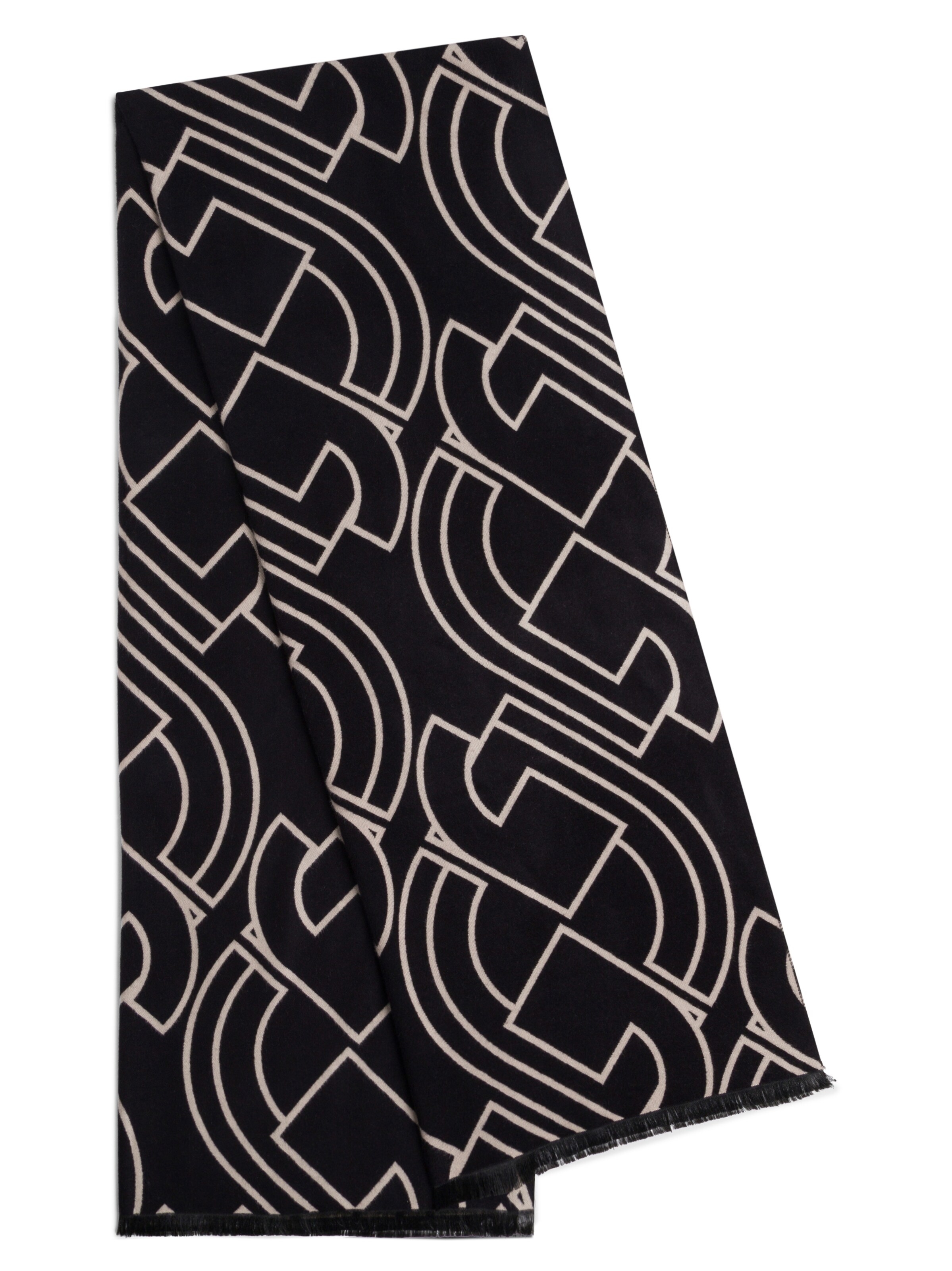 COMMA Sjaal in Zwart