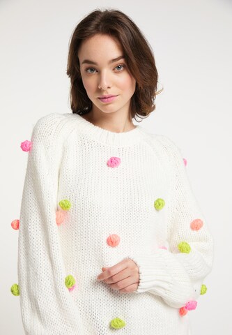 MYMO Pullover in Weiß