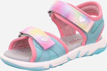 SUPERFIT Sandal 'PEBBLES' in Green: front