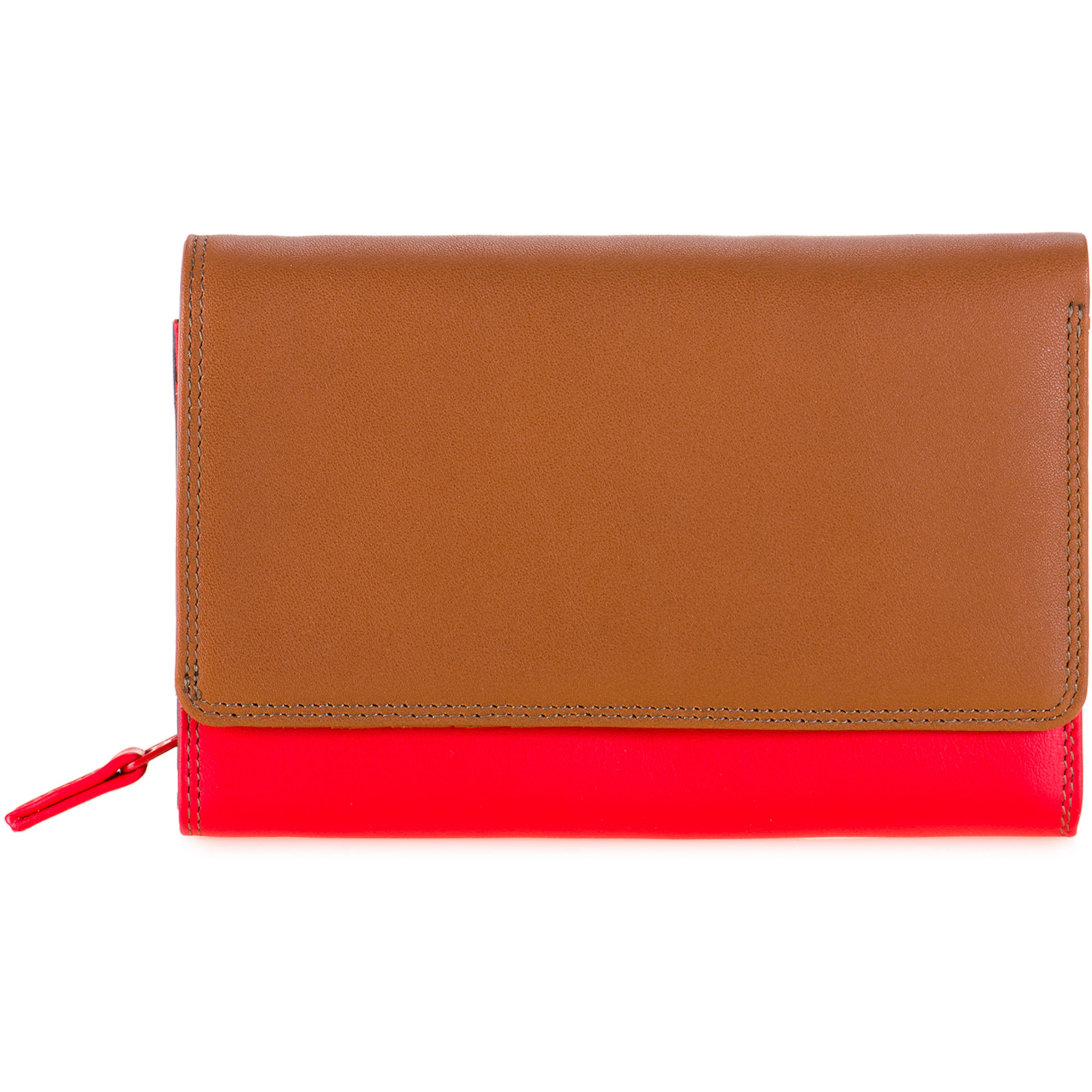 Portamonete di mywalit in marrone: frontale