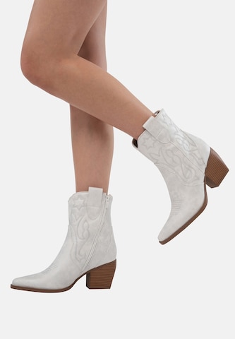 Salinyang Comwboystøvler i hvid