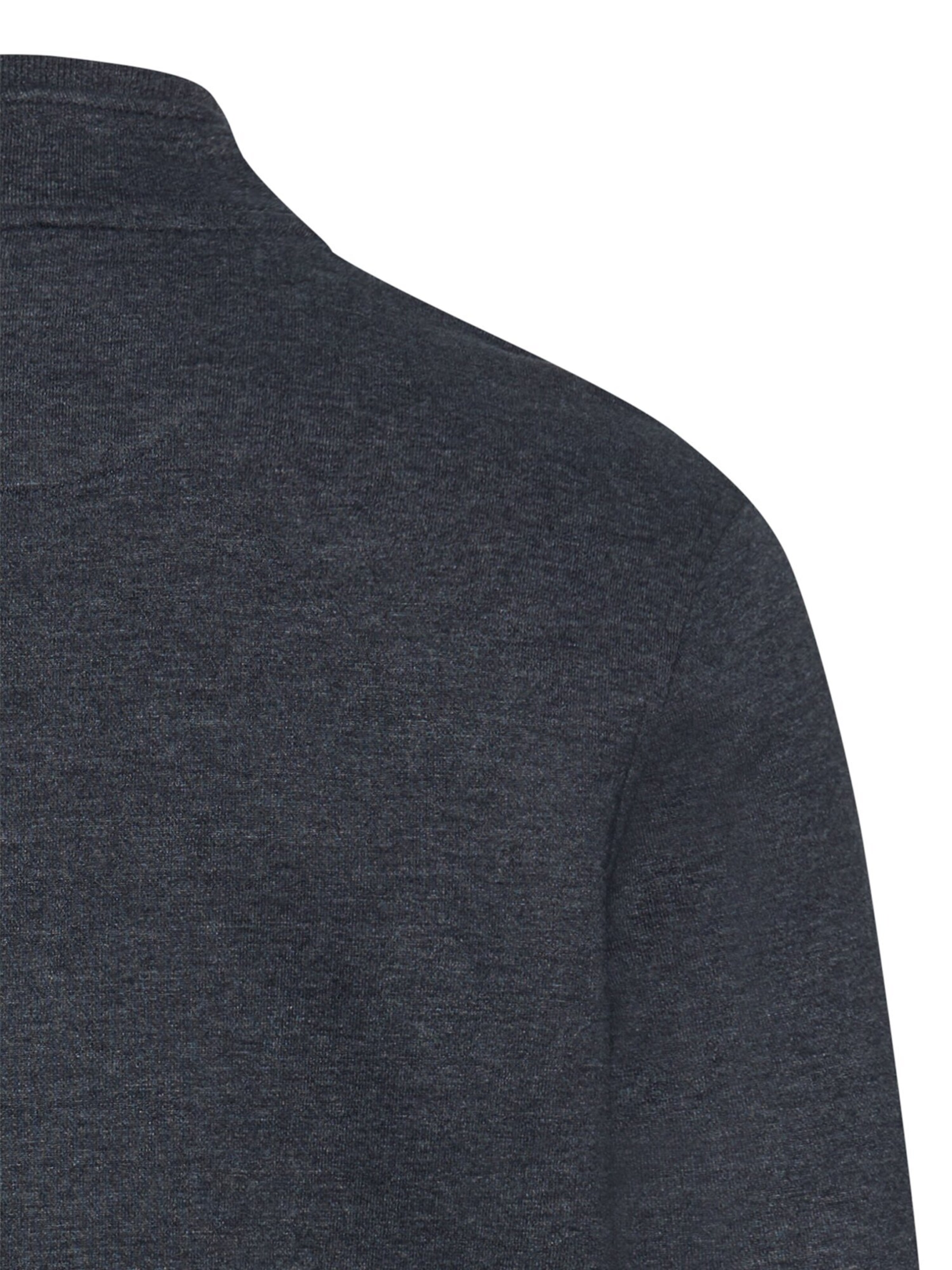 CAMEL ACTIVE Sweatshirt mit Troyerkragen in Blau