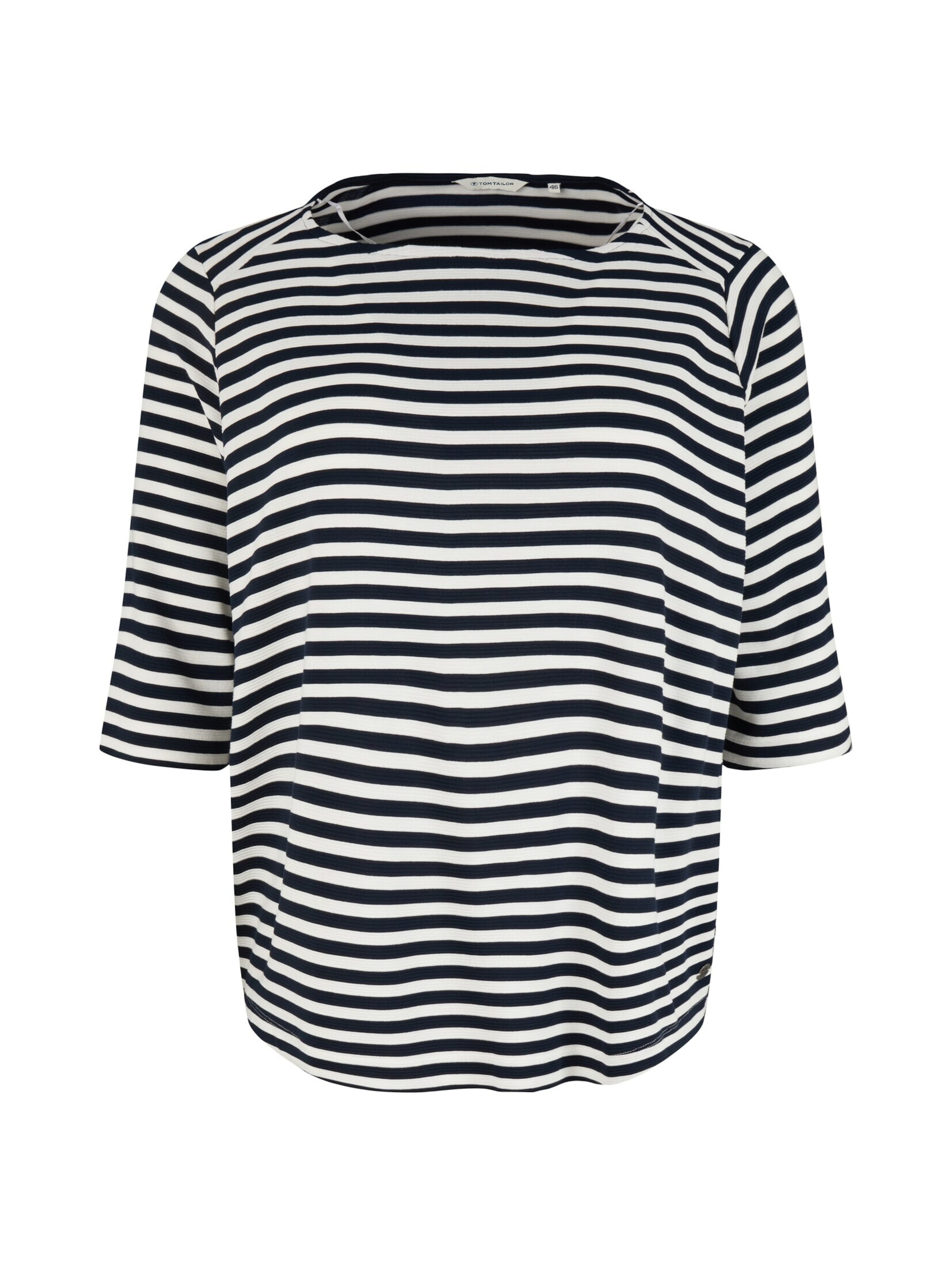 Tom Tailor Women + Sweatshirt in Blue: front