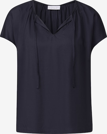 Street One Studio Blouse in Blue: front