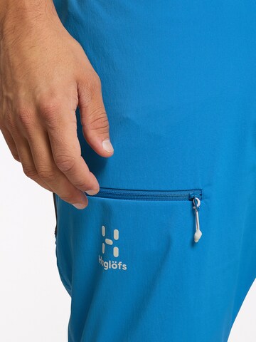 Haglöfs Regular Outdoor Pants 'L.I.M Rugged' in Blue