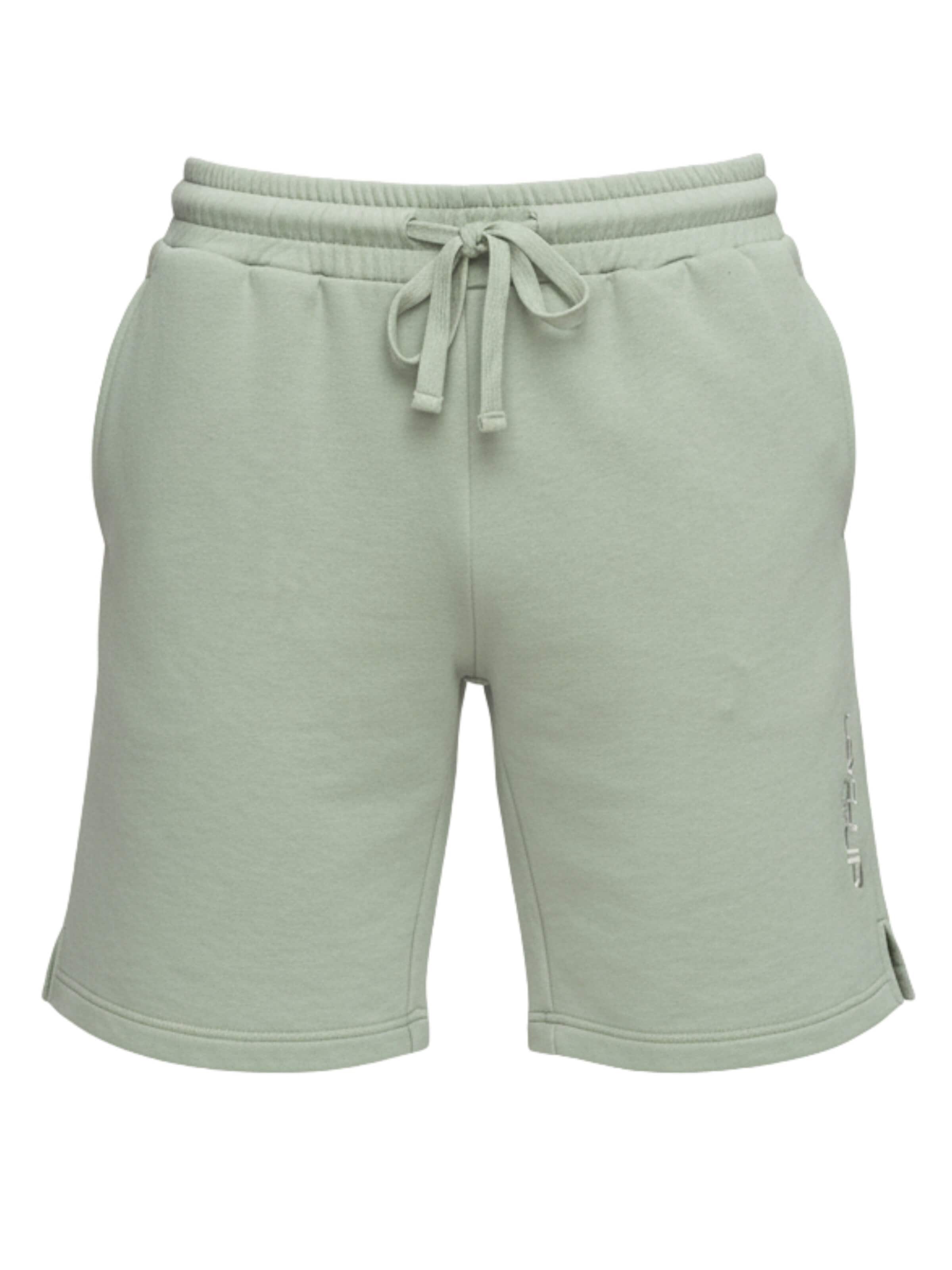 Regular Pantaloni de la Ombre pe verde: față
