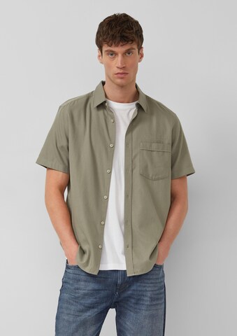 Coupe regular Chemise s.Oliver en vert : devant
