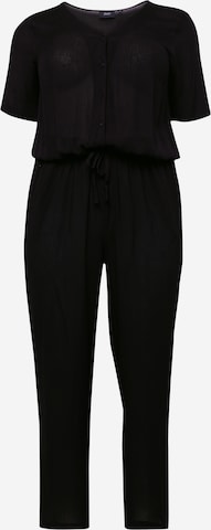 Zizzi Jumpsuit 'WISMA' in Black: front