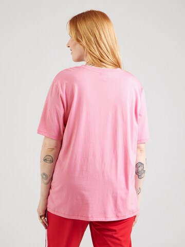 ONLY Carmakoma Oversized shirt 'CARROSE' in Pink