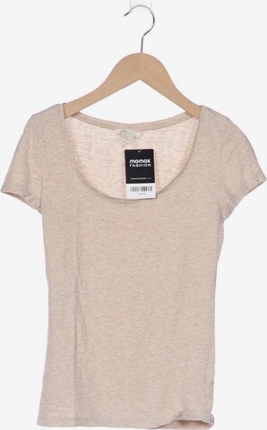 H&M T-Shirt XS in Beige: predná strana