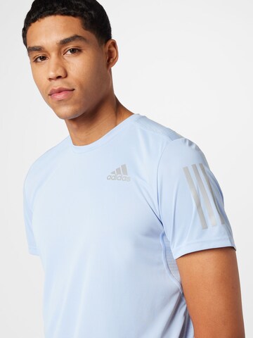 ADIDAS SPORTSWEAR - Camiseta funcional 'Own The Run' en azul