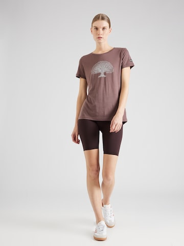 super.natural Performance Shirt in Brown