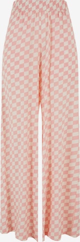 Urban ClassicsHlače 'Resort' - roza boja: prednji dio