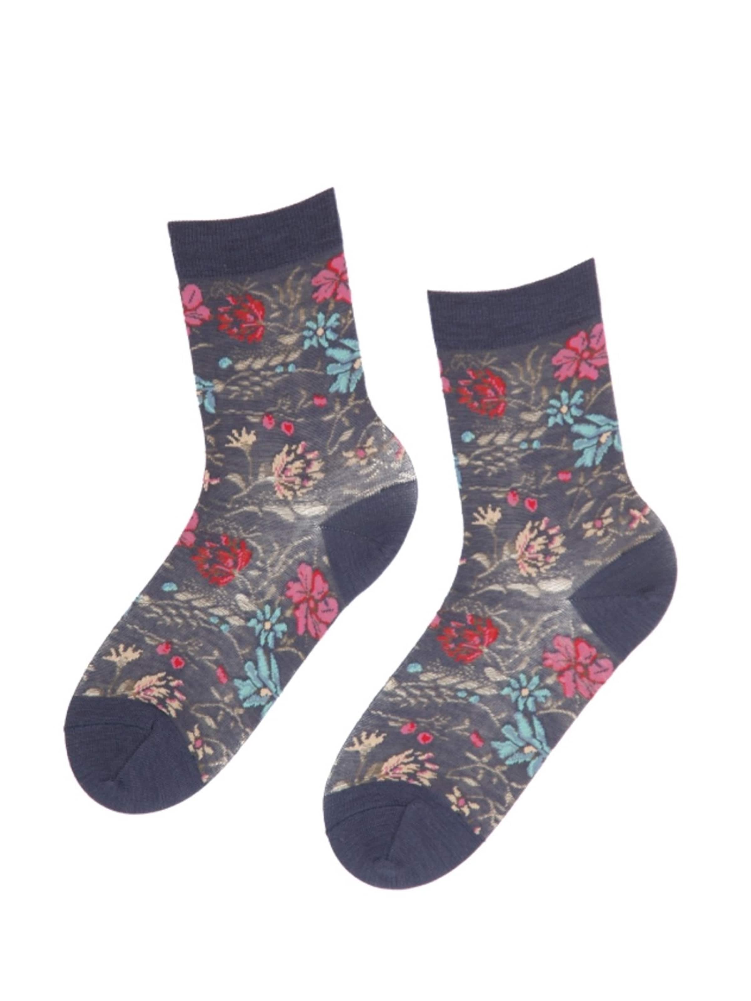 Sokisahtel Sokken 'MIINA women's merino wool socks' in Blauw: voorkant