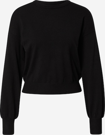ONLY Sweater 'Lely' in Black: front