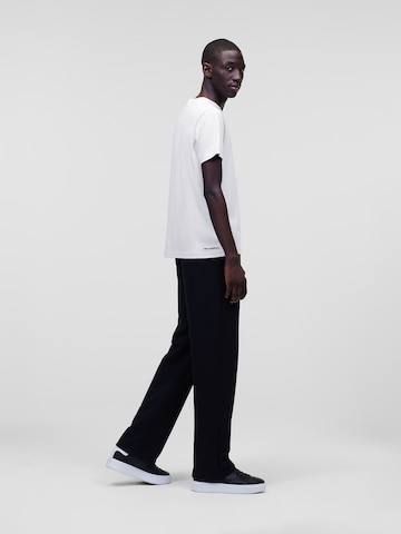 Karl Lagerfeld - Camisa ' Ikonik 2.0' em branco