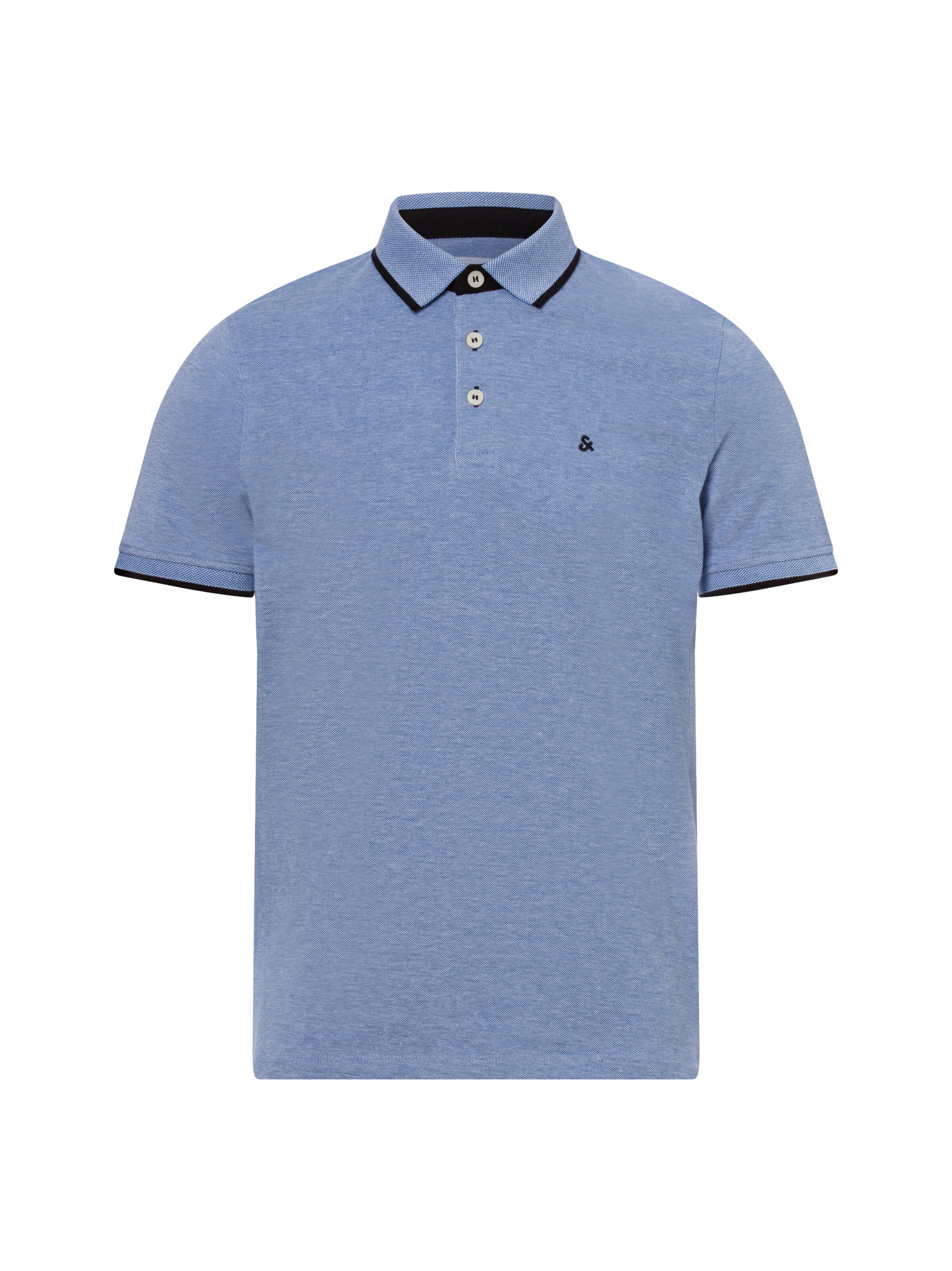 JACK & JONES Poloshirt 'JJPaulos' in Blau: Vorderseite