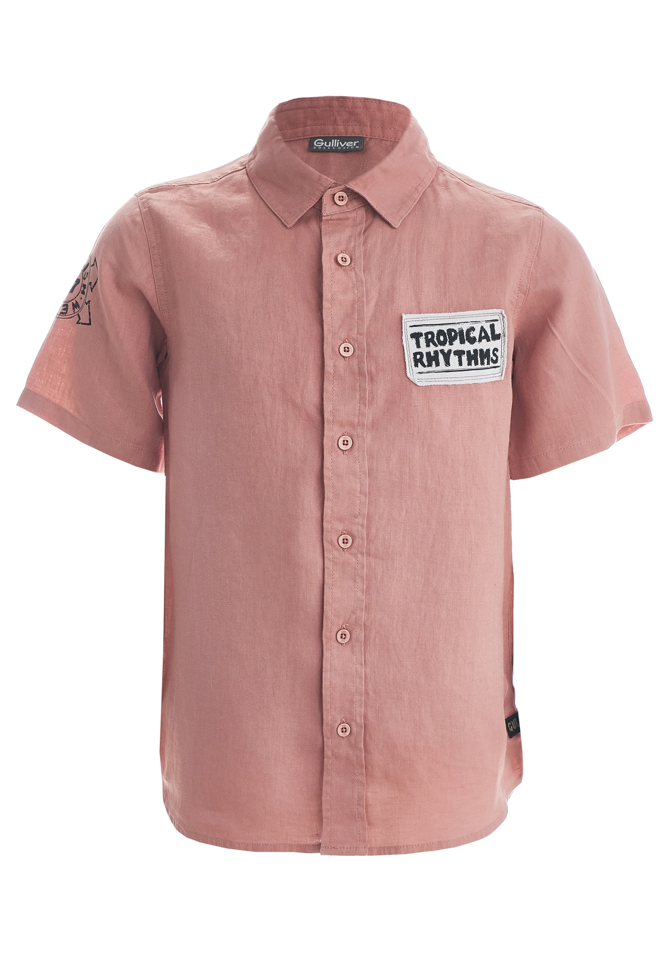Kinder Teens (Gr. 140-176) Gulliver Freizeit-Hemd in Pink - GR61806