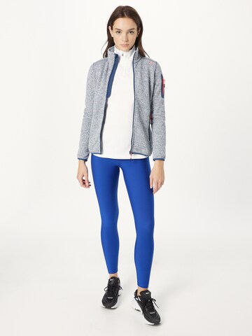 CMP Athletic Fleece Jacket in Blue