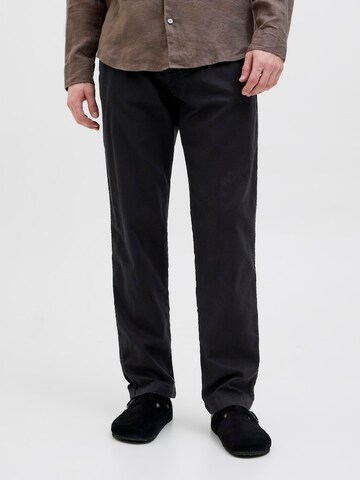 JACK & JONES regular Παντελόνι τσίνο 'JPSTKane' σε μαύρο: μπροστά