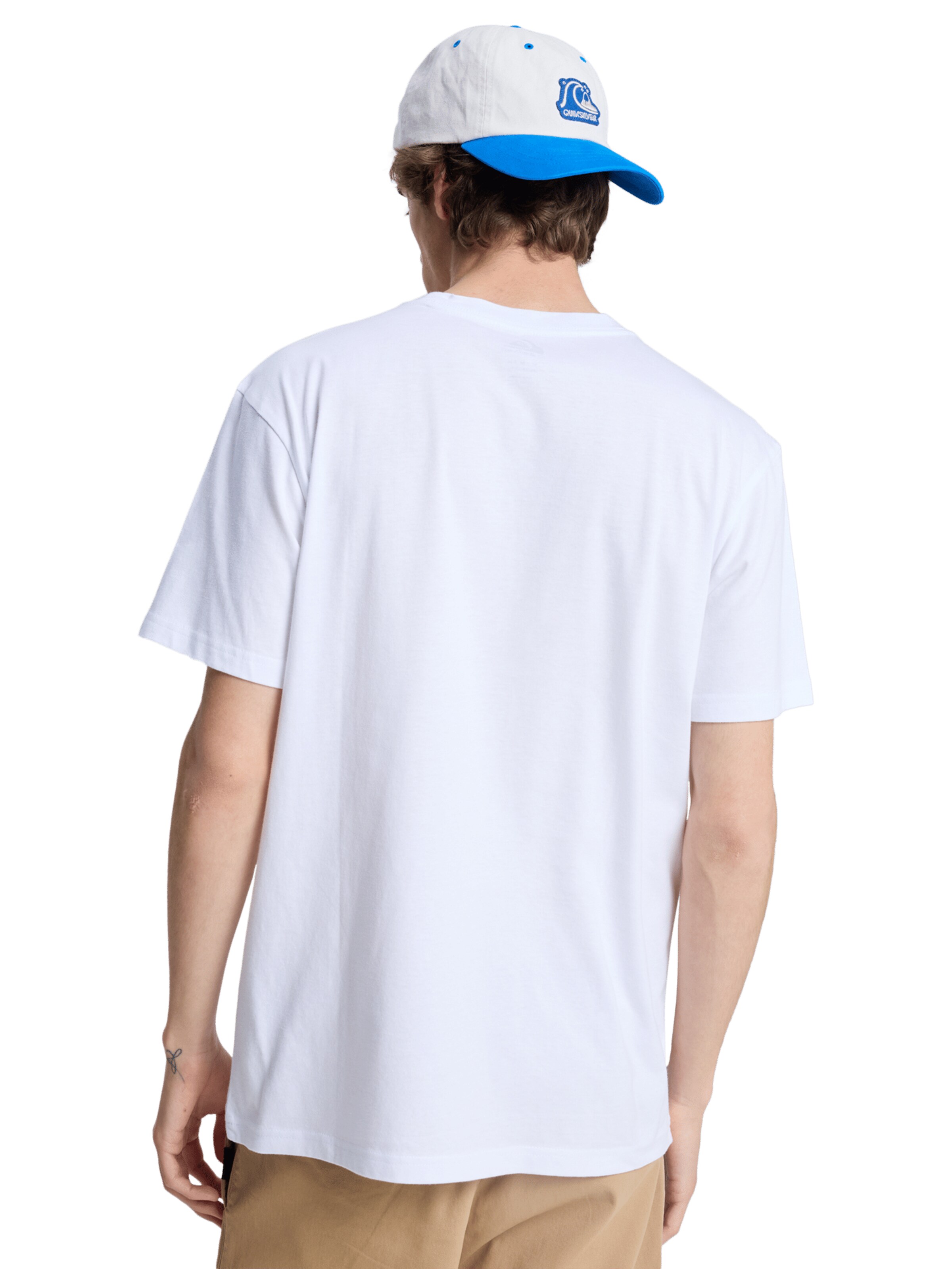 QUIKSILVER T-Shirt 'EV Starting Grid' in Weiß