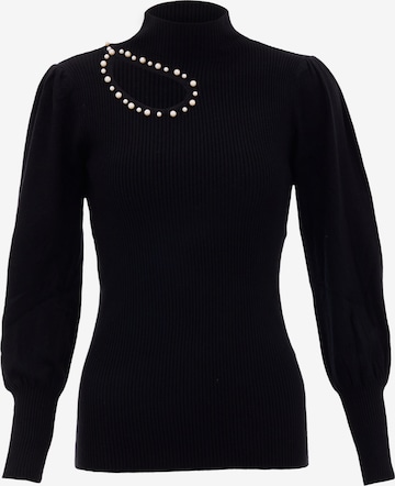 Pull-over NAEMI en noir : devant