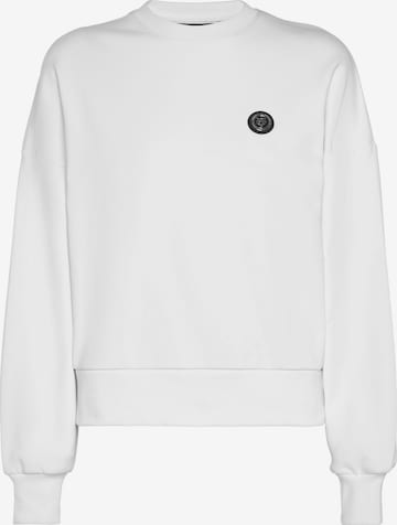 Plein Sport Sweatshirt in Wit: voorkant